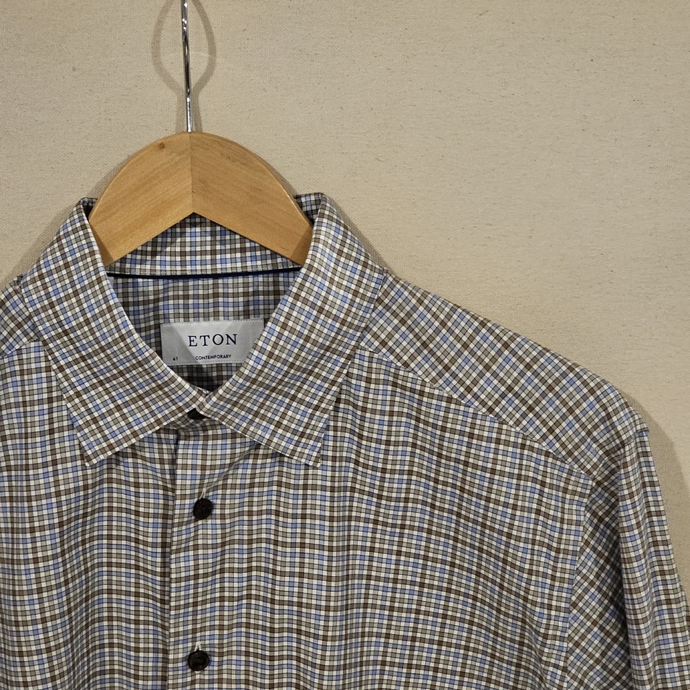 Eton Contemporary Fit Button Down 16/41